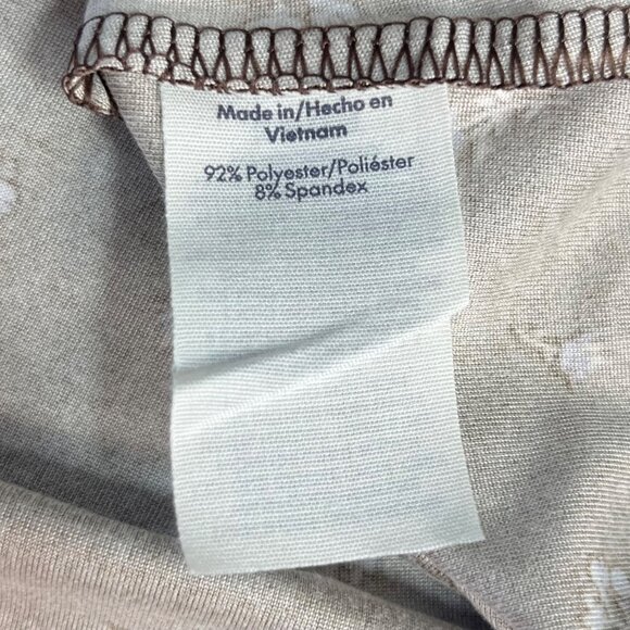 No Boundaries Scoop Tank Top Womens Brown XXL Floral Print New - Picture 7 of 10